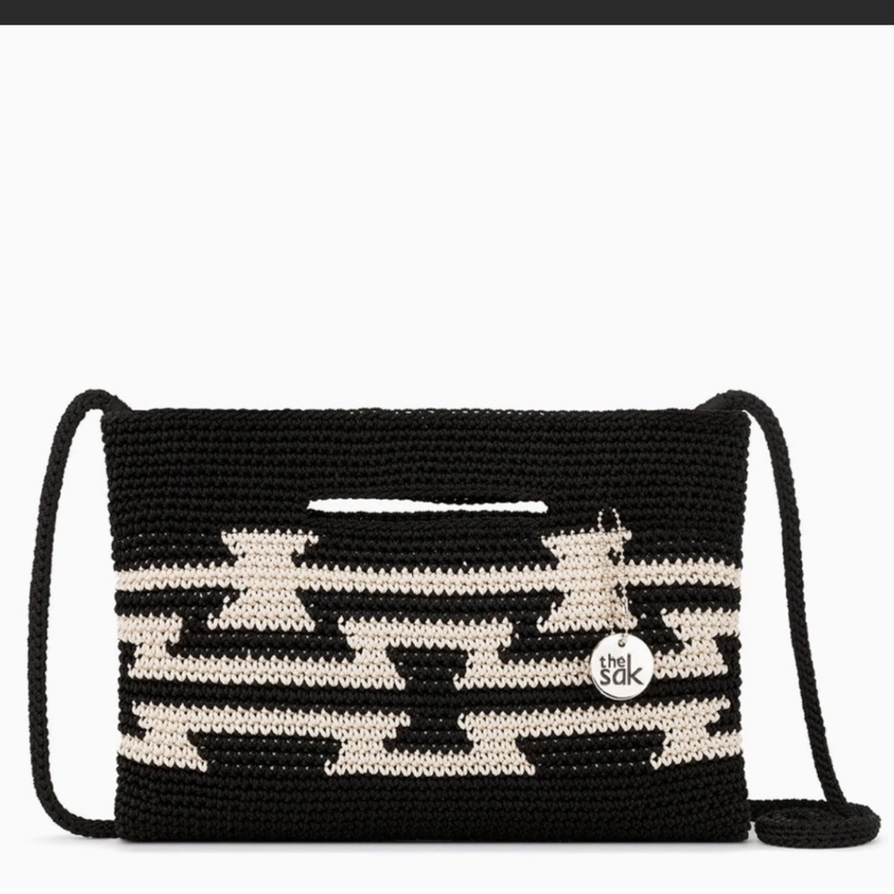 The Sak Back to Bali Limited Edition Linden Black/White Convertible Crossbody